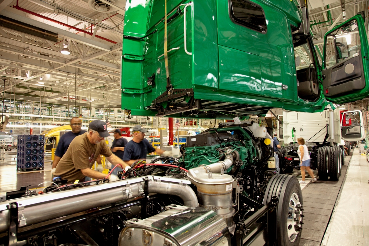 Volvo Trucks Manufacturing Plant in Virginia Department